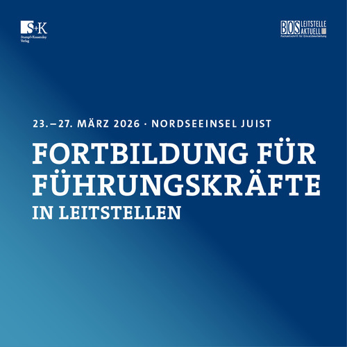 Tickets kaufen für Fortbildung für Führungskräfte in Leitstellen am 16.11.2026