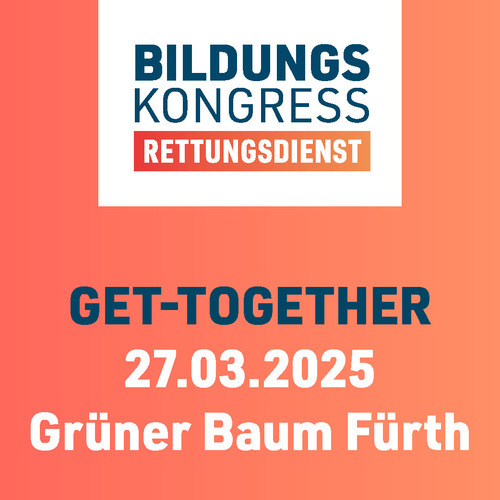 Tickets kaufen für Bildungskongress Rettungsdienst Get-Together am 16.03.2026